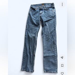 Vintage Straight-Leg Lee Jeans